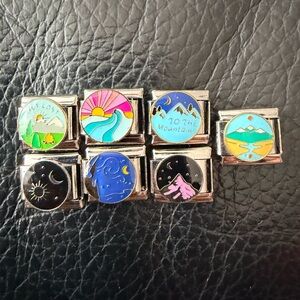 Into the Mountains” Italian Charm Bundle